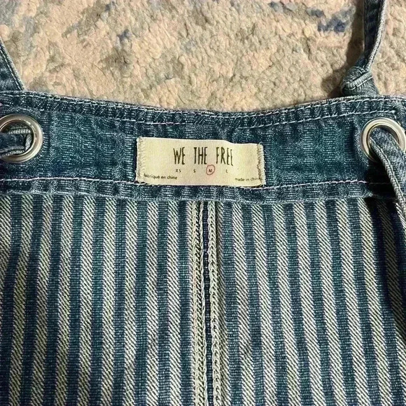 We the free sunset love denim dress medium - Picture 4 of 5